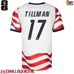 Förenta stater Malik Tillman #17 Hemmatröja VM 2026 Kortärmad